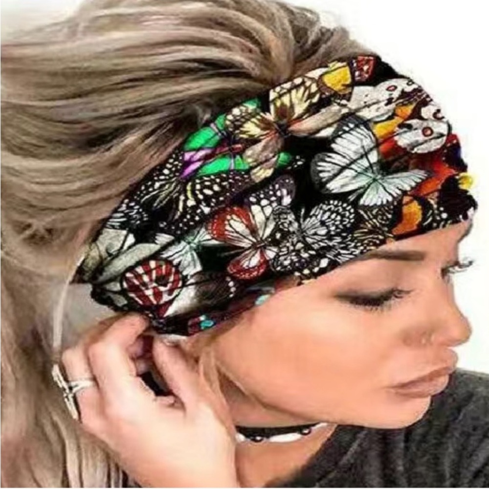 Boho Butterfly Bandeau Headband